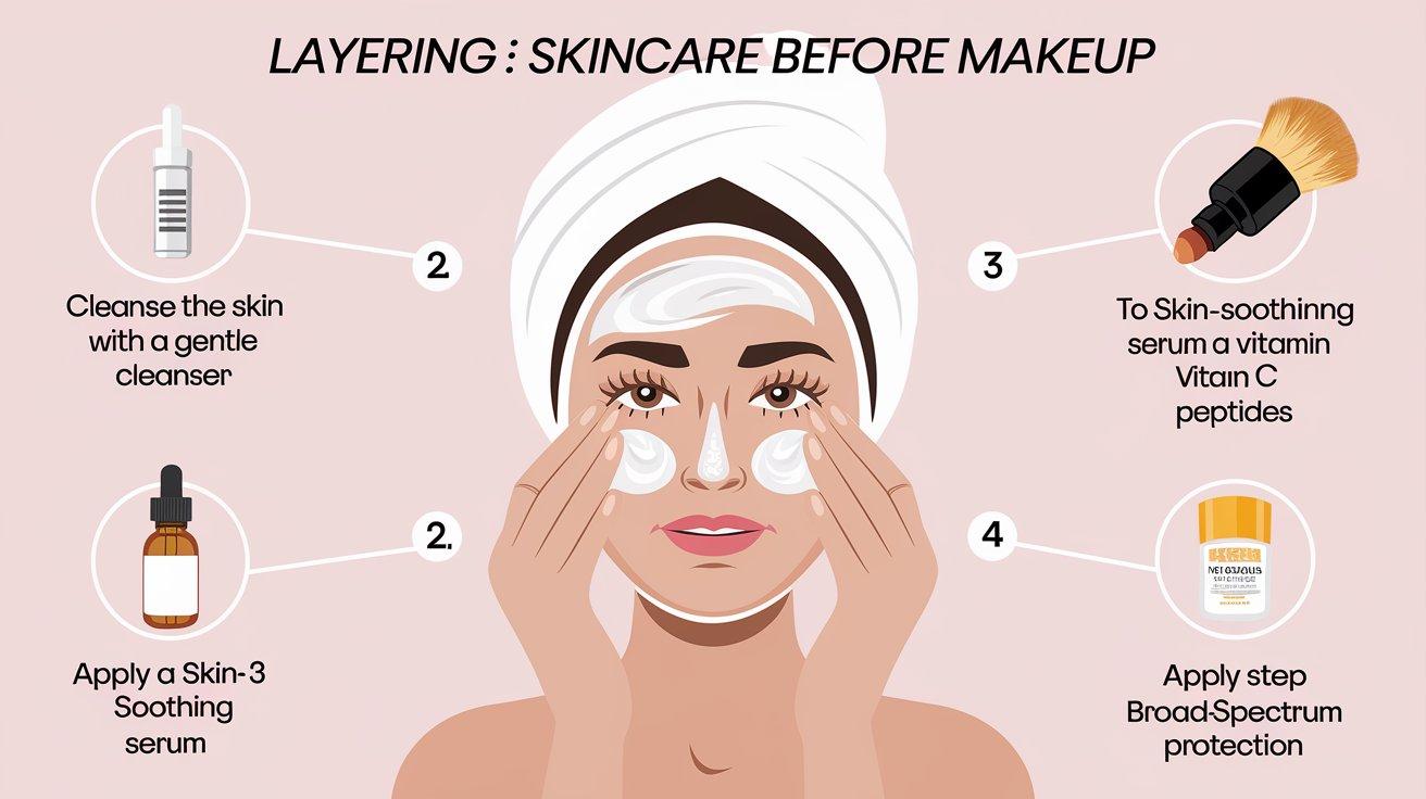 How to Layer Skincare Before Makeup: Simple Step-by-Step Guide How to Layer Skincare Before Makeup: Simple Step-by-Step Guide